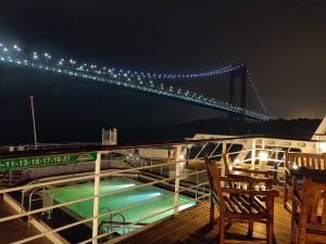Durchfahrt durch die Verrazzano Narrows Bridge