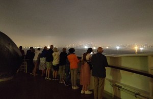 Einfahrt nach New York