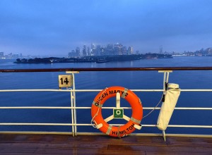 Einfahrt nach New York