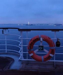 Einfahrt nach New York