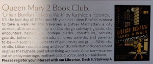 Queen Mary 2 Book Club