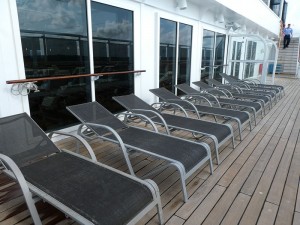 seitliches Freideck Deck 12