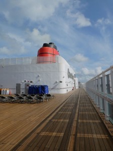großes Freideck Deck 12