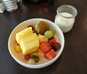 kleines Frühstück im Kings Court
