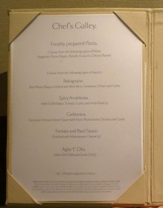 Chef´s Galley Abend