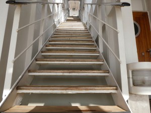 Treppe von Deck 8 nach Deck 11