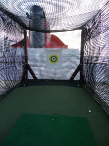 Golfabschlagplatz