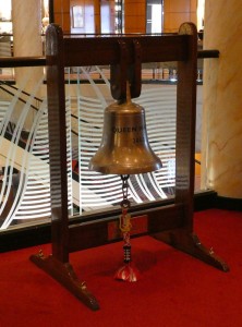 Glocke der Queen Mary 2