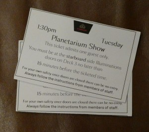 Planetarium Tickets