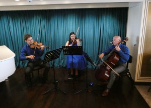 Streichertrio in der Carinthia Lounge