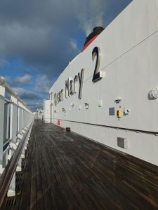 seitliches Freideck Deck 12