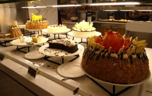 Schokobuffet im Kings Court