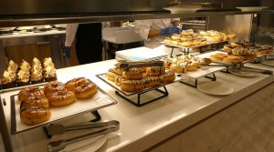 Schokobuffet im Kings Court