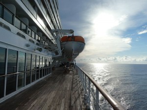 Morgenstimmung am Promenadendeck