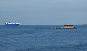 Einfahrt nach Göteborg