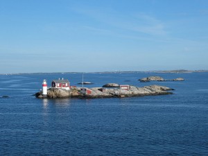 Einfahrt nach Göteborg
