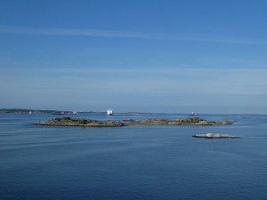 Einfahrt nach Göteborg