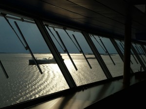 Auslaufen aus Göteborg