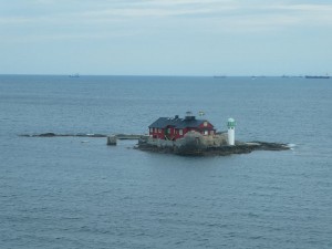 Auslaufen aus Göteborg