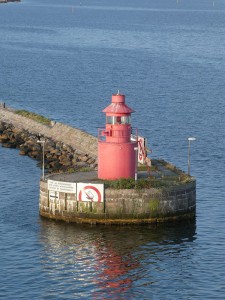 Einfahrt nach Kopenhagen
