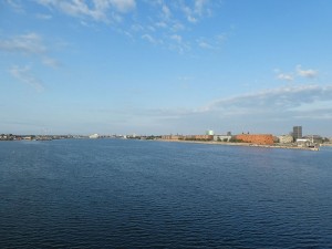 Einfahrt nach Kopenhagen