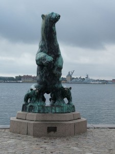 Skulptur an der Langelinie