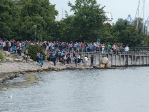 Realität der Touristenmassen