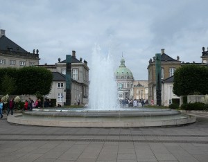 Blick zur Amalienborg
