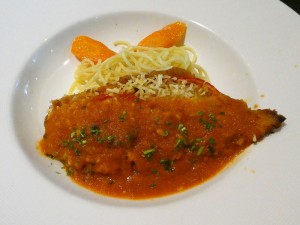 Gebackenes Hähnchen Parmigiana