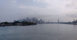 Blick vom Brooklyn Cruise Terminal