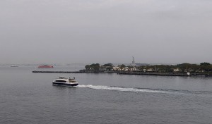 Blick vom Brooklyn Cruise Terminal