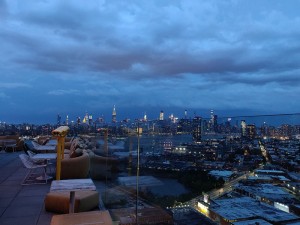 Blick auf Manhatten
