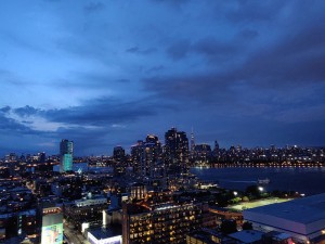 Blick auf Manhatten