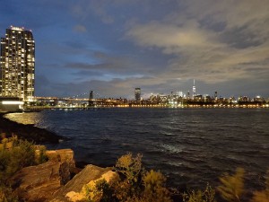 Blick auf Manhatten