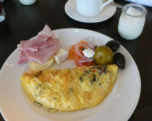 Frühstück im Kings Court