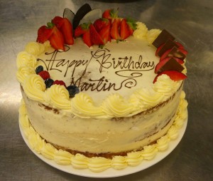 Martin hat auch Geburtstag