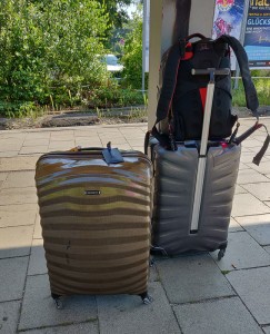 das obligatorische Koffer-Foto