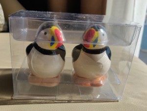 Puffin-Salz- und Pfeffer-Streuer
