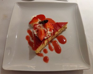 Doppelter Erdbeer-Käsekuchen