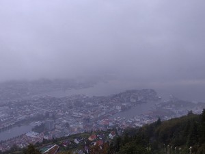 Aussicht vom Fløyen