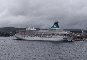 MS Artania in Kristiansand