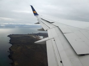 Anflug auf Keflavik