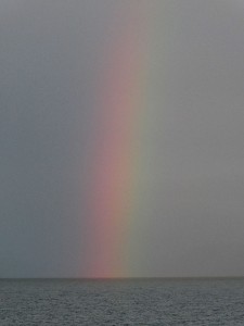der erste Regenbogen