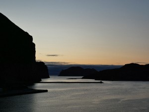 Sonnenaufgang in Heimaey