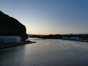 Sonnenaufgang in Heimaey