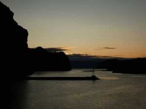 Sonnenaufgang in Heimaey