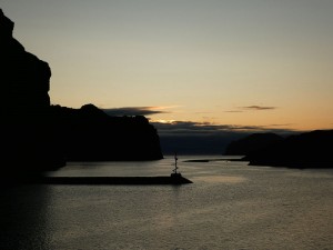 Sonnenaufgang in Heimaey