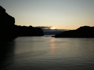Sonnenaufgang in Heimaey