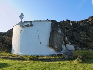 verschütteter Wassertank