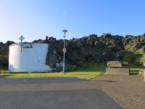 verschütteter Wassertank